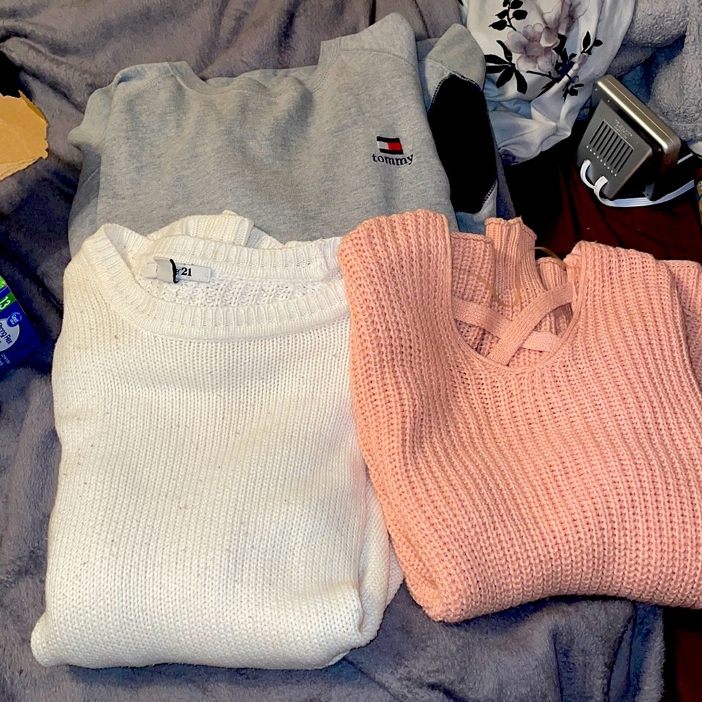 3 for $20 sweaters